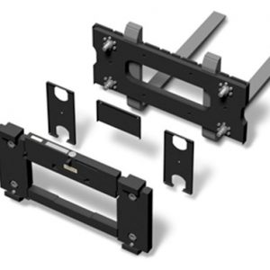 Weigh-Tronix forklift scale to move cargo and pallets.